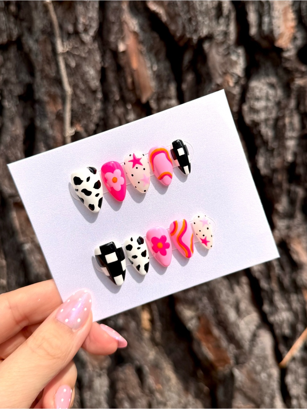 Retro Rodeo Press-On Nails
